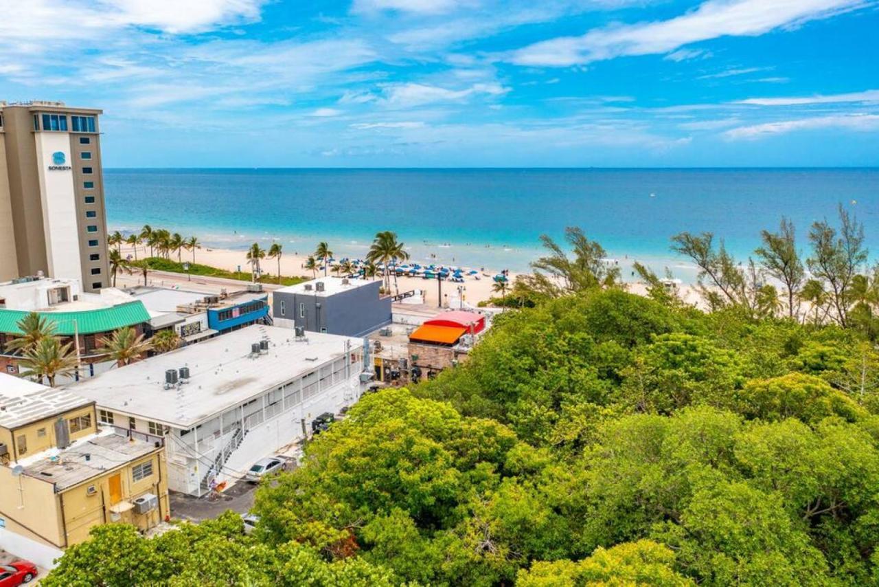 The Purple Pelican Beachfront With Ocean Balcony Unit 3 Fort Lauderdale Exterior foto